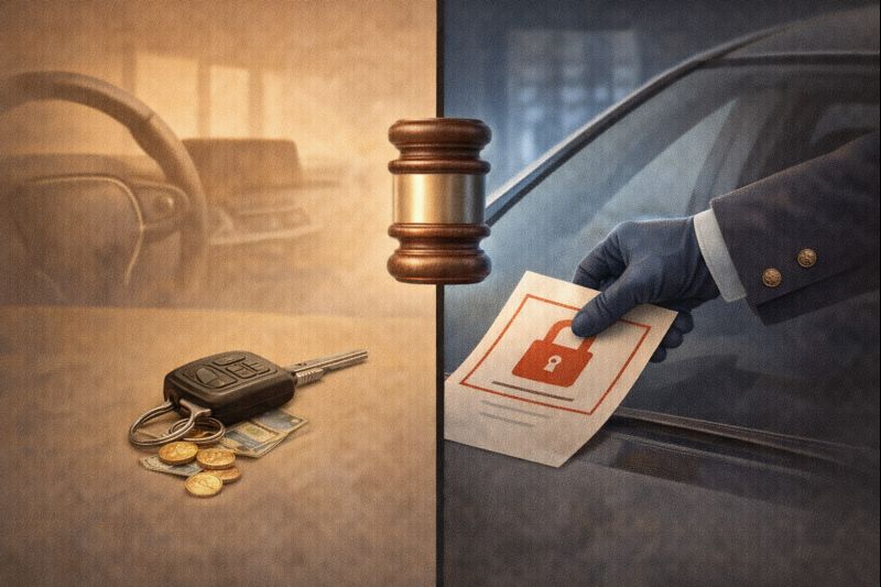 Судебный процесс и судьба автомобиля